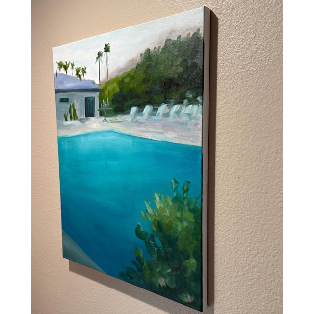 Pool No. 3 - Oil on Canvas by Kory Alexander For Sale - Image 4 of 5