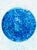 Vintage Signed Cowdy Glass Workshop Studio Art Plates – Blue & Pink Ombré (Pair) -- Westminster Gallery, Boston, Provenance 1980s For Sale - Image 4 of 8