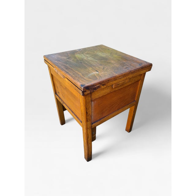 Wooden Step Stool with Ladder, 1960s For Sale - Image 9 of 11