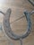 Vintage Southwest Cowboy Wrought Iron Horseshoe Plant Stand For Sale - Image 9 of 12