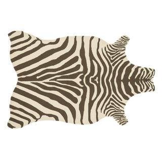 Loloi Rugs Zadie Rug, Brown / Ivory - 3'6"x5'6" For Sale