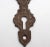Antique Pair of Victorian Cast Iron Thin Door Plates For Sale - Image 4 of 5