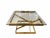 Elevate your living space with this striking vintage square coffee table, a perfect blend of Mid-Century Modern flair and...