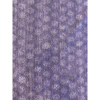 Schuyler Samperton Textile Doshi Linen Fabric 2 6/8 Yards For Sale
