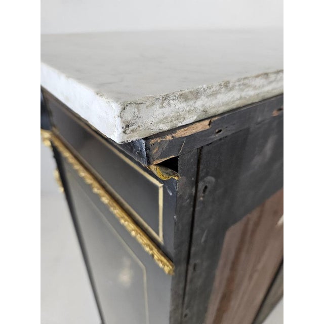 French Napoleon III Boulle Cabinet, 1880s For Sale - Image 15 of 18