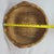 Vintage Round Woven Wicker Rice Basket With Wood Handles Rustic Boho For Sale - Image 9 of 11