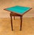 Antique Oak Games Table with Green Felt Top, Early 20th Century For Sale - Image 9 of 11