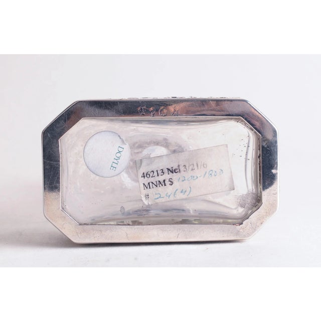 Late 19th Century Antique Storck & Sinsheimer Decanter With Reticulated Base With Pastoral Scene For Sale - Image 5 of 8