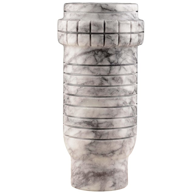 Contemporary Marble Array Vase by Nina Magon For Sale - Image 3 of 4