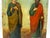 Wood 19th-Century Icon Painting of Saints Peter and Paul, Oil on Wood For Sale - Image 7 of 18