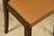 Set of 6 1930s French Art Deco Maple Dining Chairs in Tan Leather For Sale - Image 16 of 18