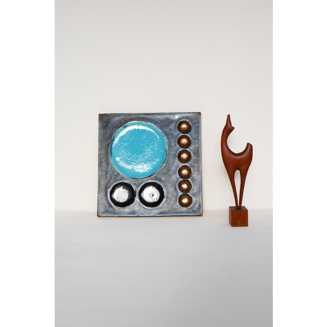 Mid-Century Modern Scandinavian Wall Art by Alberius for Rörstrand, 1960s For Sale - Image 8 of 13