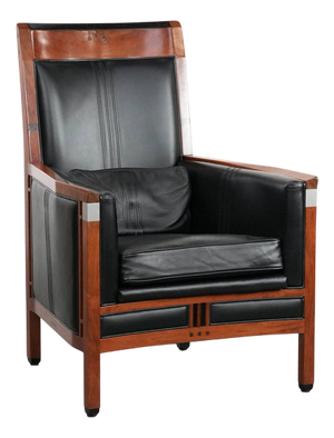 Art Deco Black Decoforma Series Armchair from Schuitema