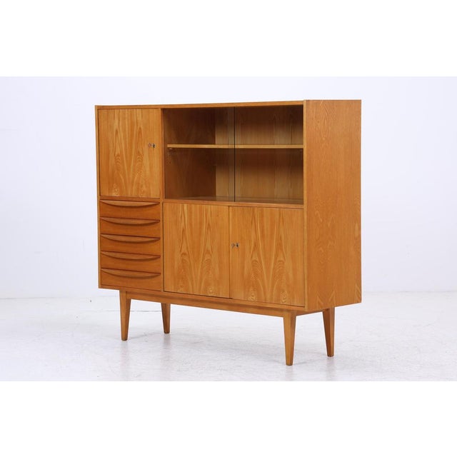 Mid-Century 602 Series Display Cabinet by Franz Ehrlich for Hellerau, 1950s For Sale - Image 15 of 16