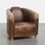 Cowhide Leather Delta Chesterfield Aviator Armchair For Sale - Image 16 of 16