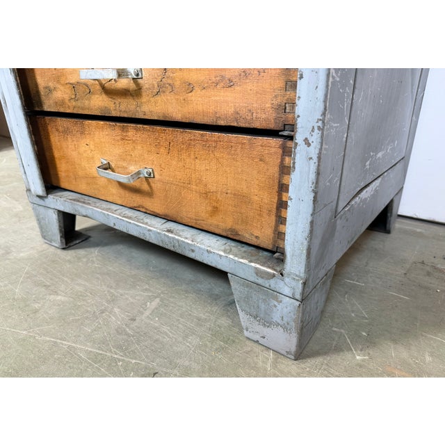 Vintage Industrial Chest of Drawers, 1960s For Sale - Image 16 of 17