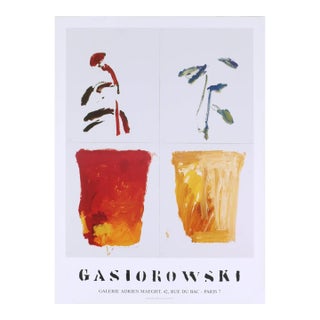 Gerald Gasiorowski Pots De Fleurs #171/172 For Sale