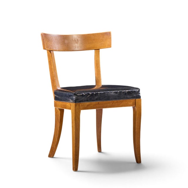 Baker Furniture Company Baker Milling Road Walnut Dining Chairs - Set of 6 For Sale - Image 4 of 10