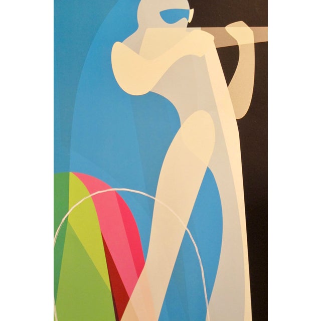 Contemporary 2006 Original Vintage Torino Winter Olympics Poster, Biathlon For Sale - Image 3 of 3