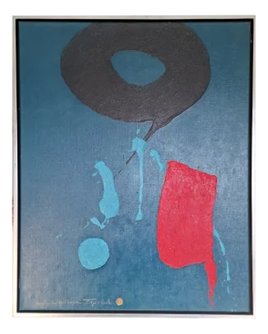 Tilopa Monk (Rüdiger Frank), Transformation Task Scripture, 2003, Oil on Canvas