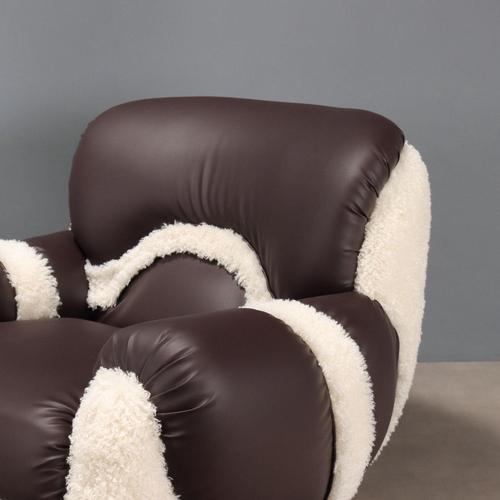 Vintage Italian Lounge Chairs in Leatherette, 1970s, Set of 2 For Sale - Image 4 of 10