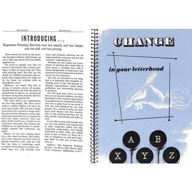 "A-D an Intimate Journal of Art Directors and Production Managers" June-July 1941 Leslie, Robert L. & Seitlin, Percy [Co-Editors] For Sale - Image 12 of 12