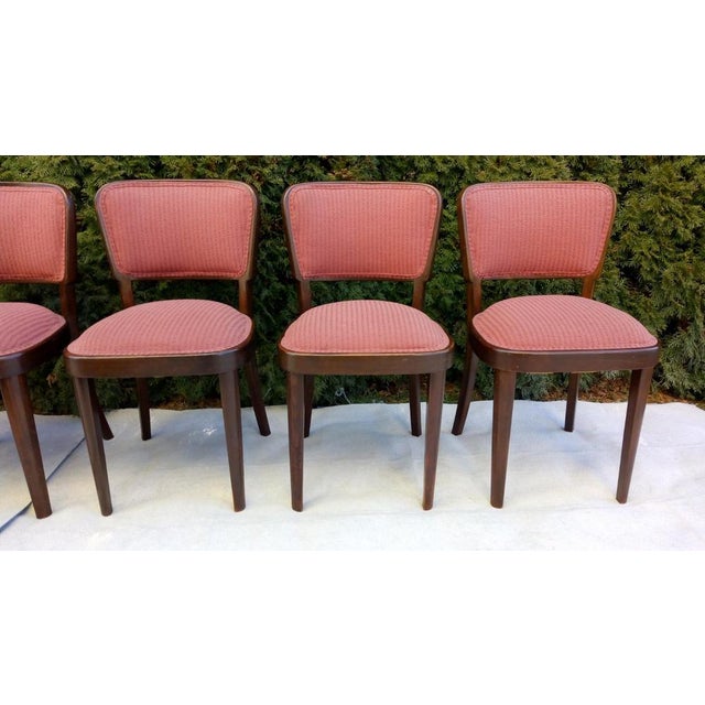 Art Deco Dining Chairs from Thonet, 1920s, Set of 6 For Sale - Image 6 of 18
