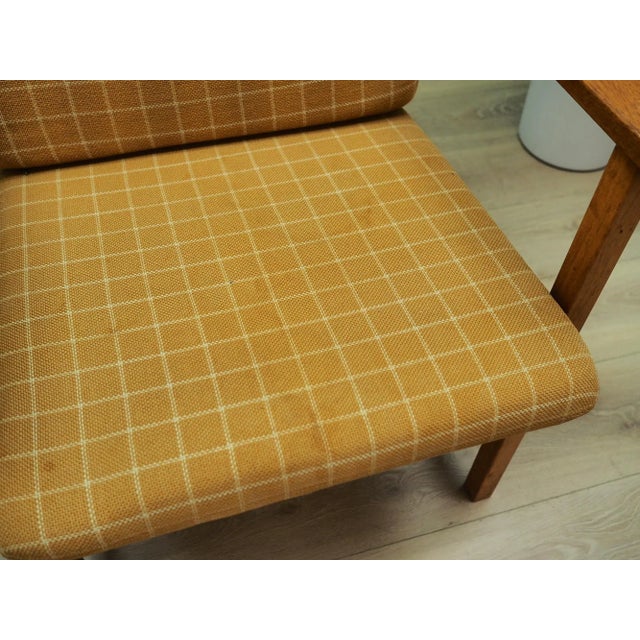 Danish Yellow Armchair from Børge Mogensen, 1970s For Sale - Image 9 of 16