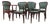 Vienna Secession Chairs and Armchairs by Gustav Siegel for Jacob & Josef Kohn, 1890s, Set of 6 For Sale