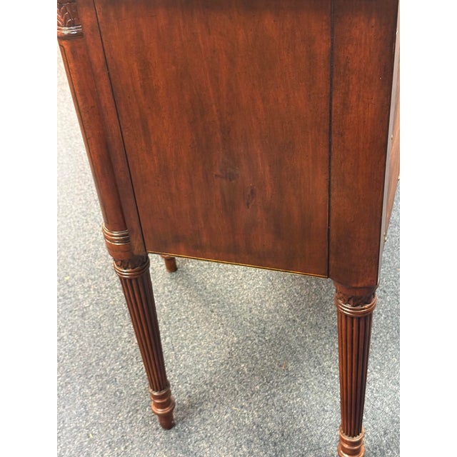 Drexel Heritage Serpentine Inlaid Sideboard For Sale - Image 12 of 12