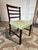 Mid 20th Century Set of 8 High Ladder Back Rosewood Tapestry Leg Dining Chairs For Sale - Image 15 of 17