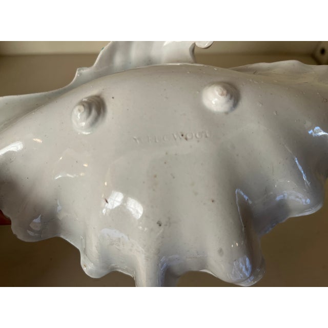 Antique 18th Century Wedgwood Creamware Feather Edge Sea Shell Dishes - A Pair For Sale - Image 15 of 16