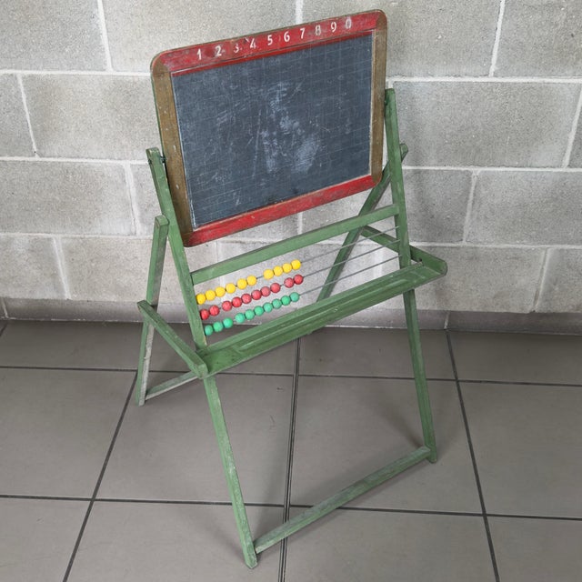 Wooden School Blackboard, 1950s For Sale - Image 11 of 11