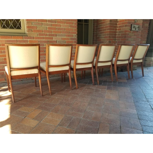 1960s Mid-Century Glenn of California Danish Chairs in Teak Wood- Set of 6 For Sale - Image 11 of 12