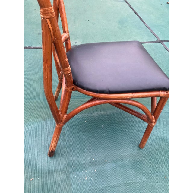 Rare chair by the Acacia Furniture Company of Claremont, NC. Has neat bentwood design. Looks like it has been...