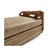 Wood Sculptural Organic Modern Wood Daybed with Bolsters For Sale - Image 7 of 9