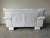 White Natuzzi Italian Postmodern White Leather Loveseat For Sale - Image 8 of 12