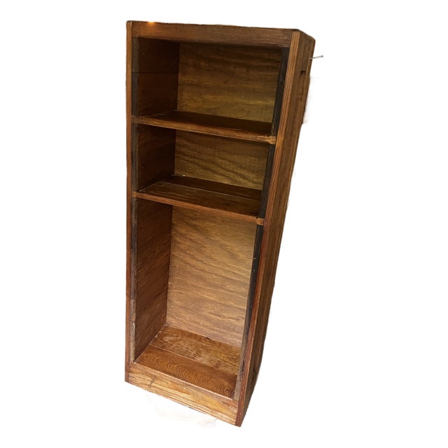 Vintage Country Core Wooden Small Shelf For Sale