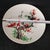 White Chinese Ceramic Plate,Famille Rose Porcelain Plate Hand Painted Flowers and Birds Pattern For Sale - Image 8 of 10