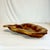 Mid 20th Century Mid-Century Coastal Boho Chic Large Hawaiian Wood Leaf Platter Bowl Catchall For Sale - Image 5 of 12