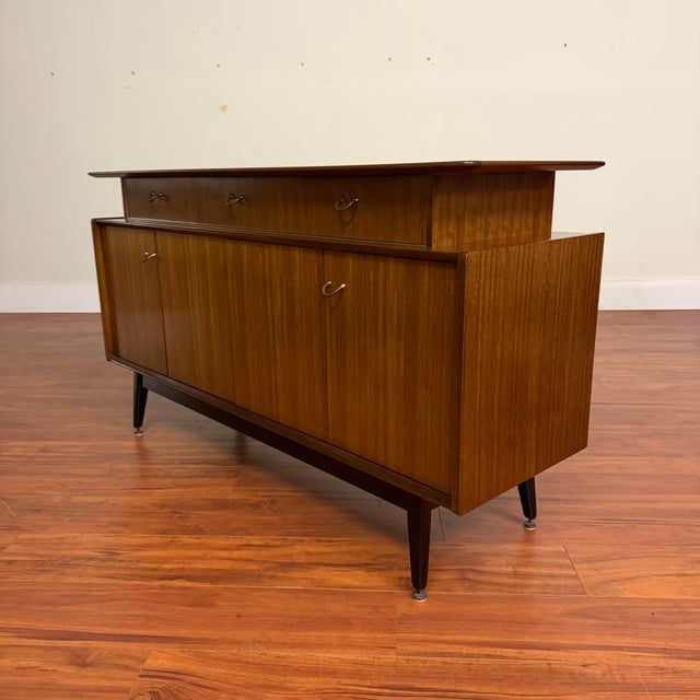 Brown G-Plan Librenza Vintage Sideboard Buffet For Sale - Image 8 of 12
