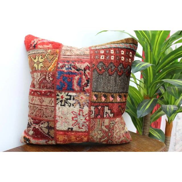 Turkish Decorative Pillow Cover - 19.5"x19.5" For Sale - Image 9 of 13