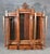 Attributed to Daniel Pabst Walnut Renaissance Revival Bookcase – Figural Victorian Three-Door Display Cabinet C. 1870 For Sale - Image 4 of 6