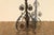 Antique Wrought Iron Floor Candelabra | Ornate Gothic Revival Candleholder | Early 20th Century For Sale - Image 14 of 18