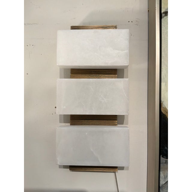 2020s Revelation Triple Stacked Sconces - Pair. For Sale - Image 5 of 6