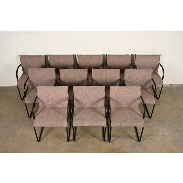 Richard Schultz for Knoll Modern Model 1407 Armchairs, Set of Four For Sale - Image 13 of 14