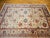 Vintage Persian Mahal Sultanabad Rug, Hand-Knotted Wool, Geometric Pattern, 9x12, Ivory & Blue For Sale In Chicago - Image 6 of 18