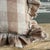 Made in France A timeless linen accent pillow with ruffle and tattered edges woven in France — The latest collection is a...