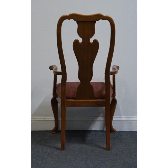 Thomasville Furniture Fisher Park Collection Splat Back Dining Arm Chair 21621-811-812 For Sale In Kansas City - Image 6 of 10