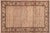 Bohemian Gabbeh Beige/Rust Wool Rug - 6'3'' X 9'0'' For Sale - Image 9 of 10